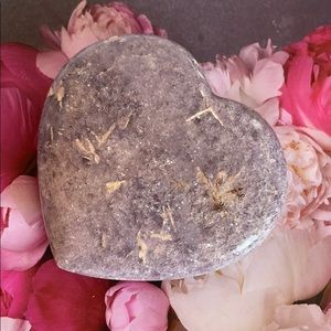 Lepidolite Puffy Heart